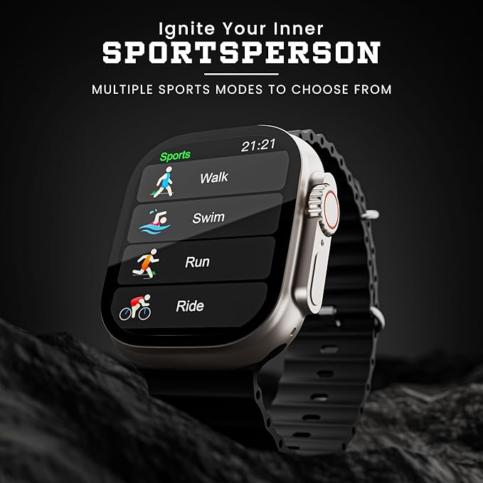 Ultra Watch Classic 2.01" Smartwatch