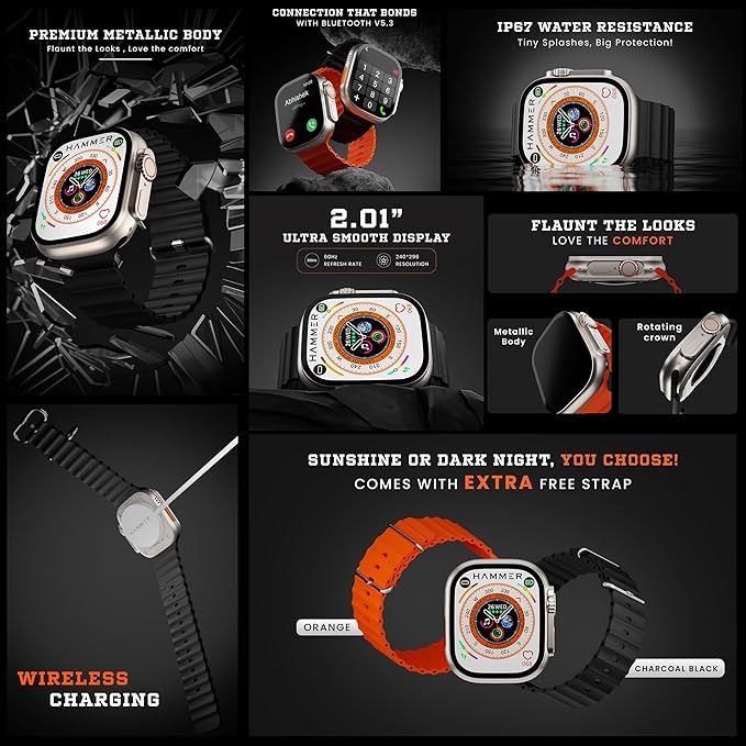 Ultra Watch Classic 2.01" Smartwatch