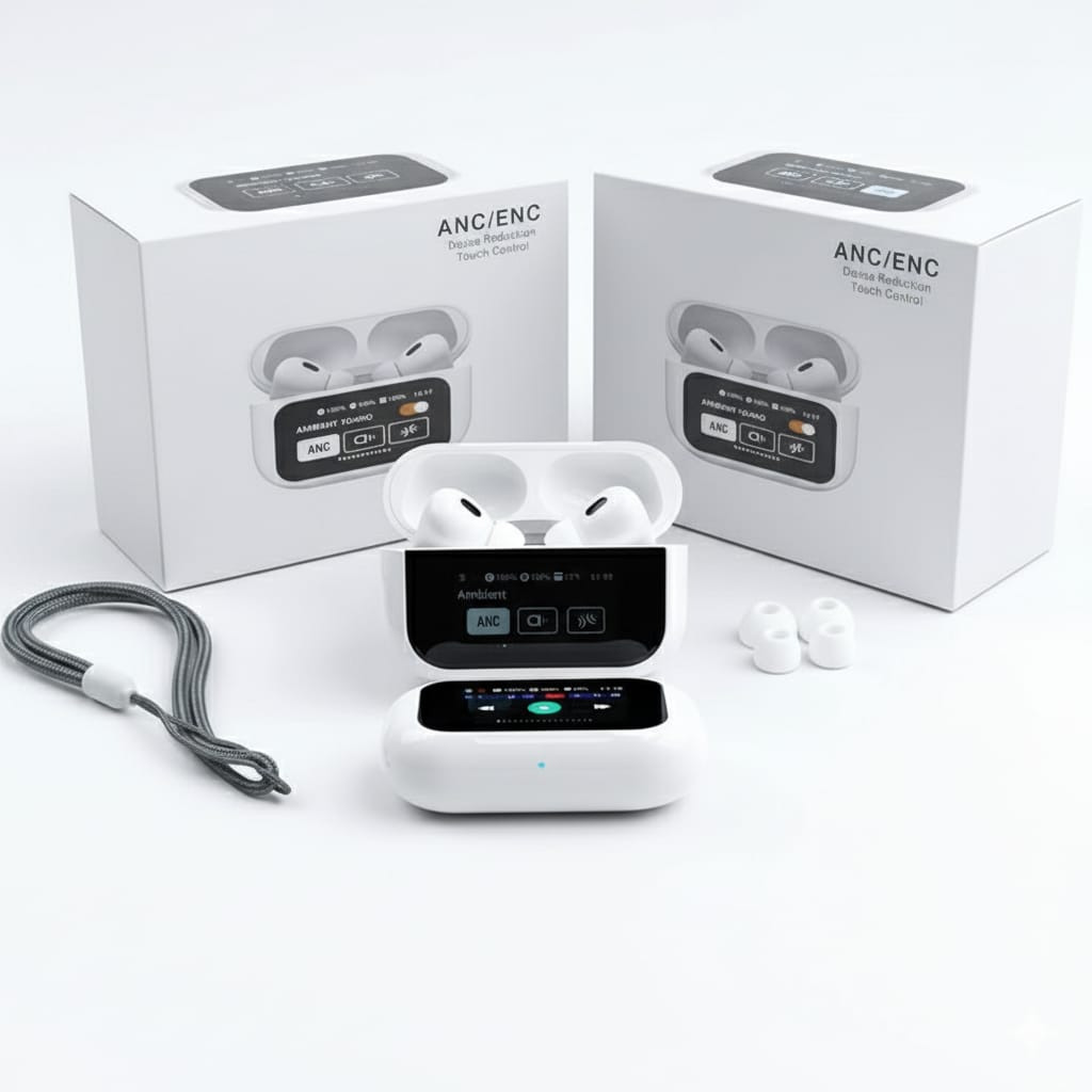 Airpods Screen TWS True Wireless Earbuds