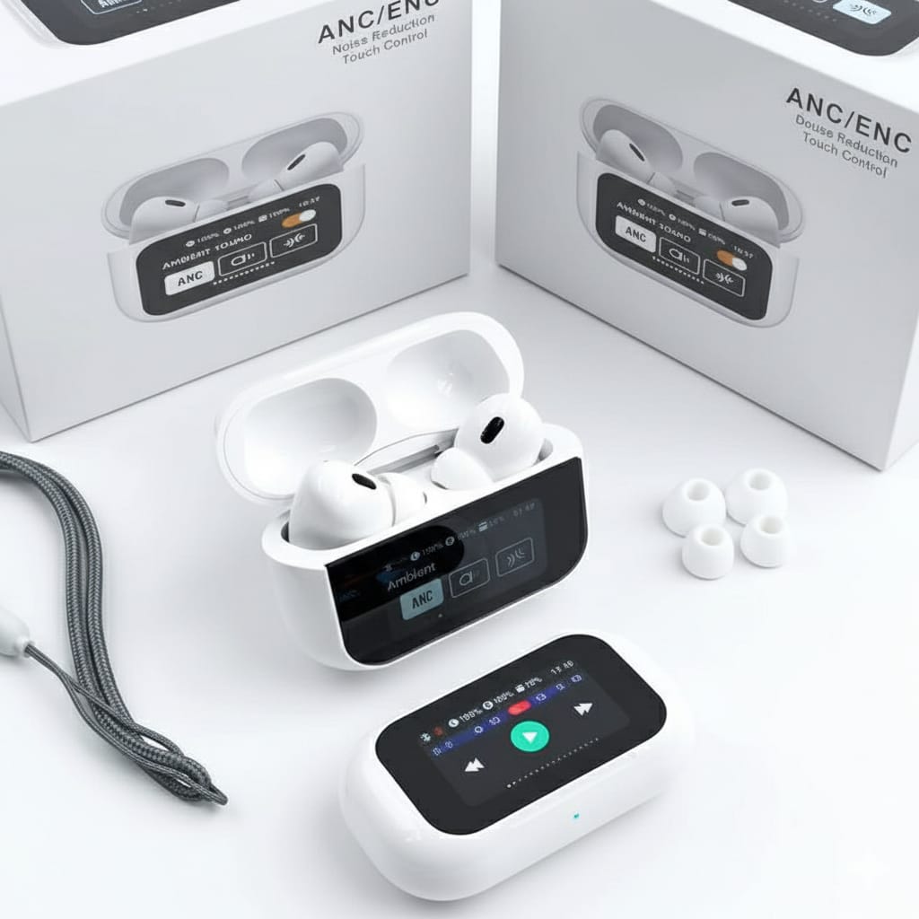 Airpods Screen TWS True Wireless Earbuds