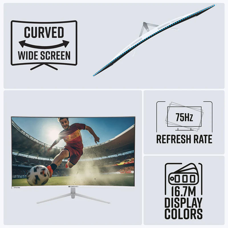 Zeb AC32FHD LED Curved Monitor